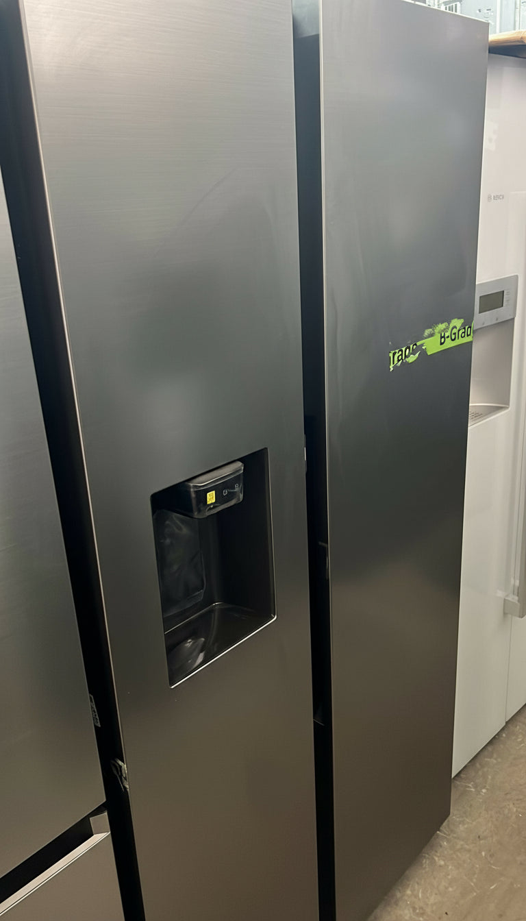 Samsung Side-by-Side Kühlschrank – Wasser- & Eisspender, Edelstahloptik, Twin Cooling | Retourware