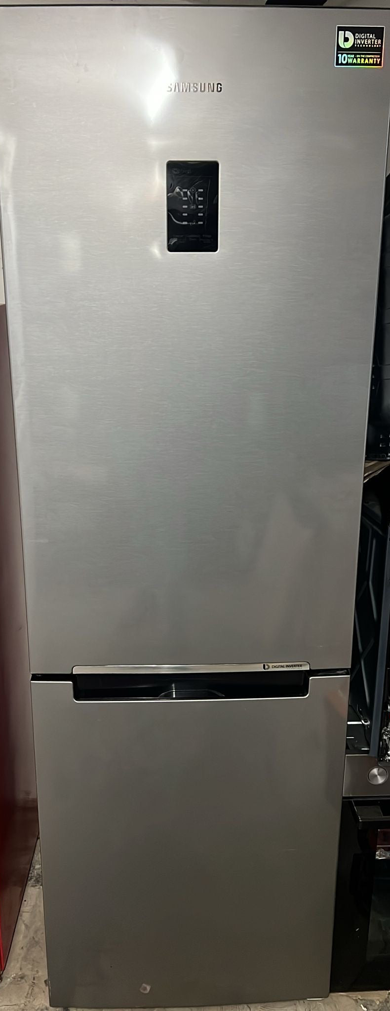 Samsung Kühlschrank Kühl-Gefrierkombination Edelstahl – No Frost, Digital Inverter | Retourware