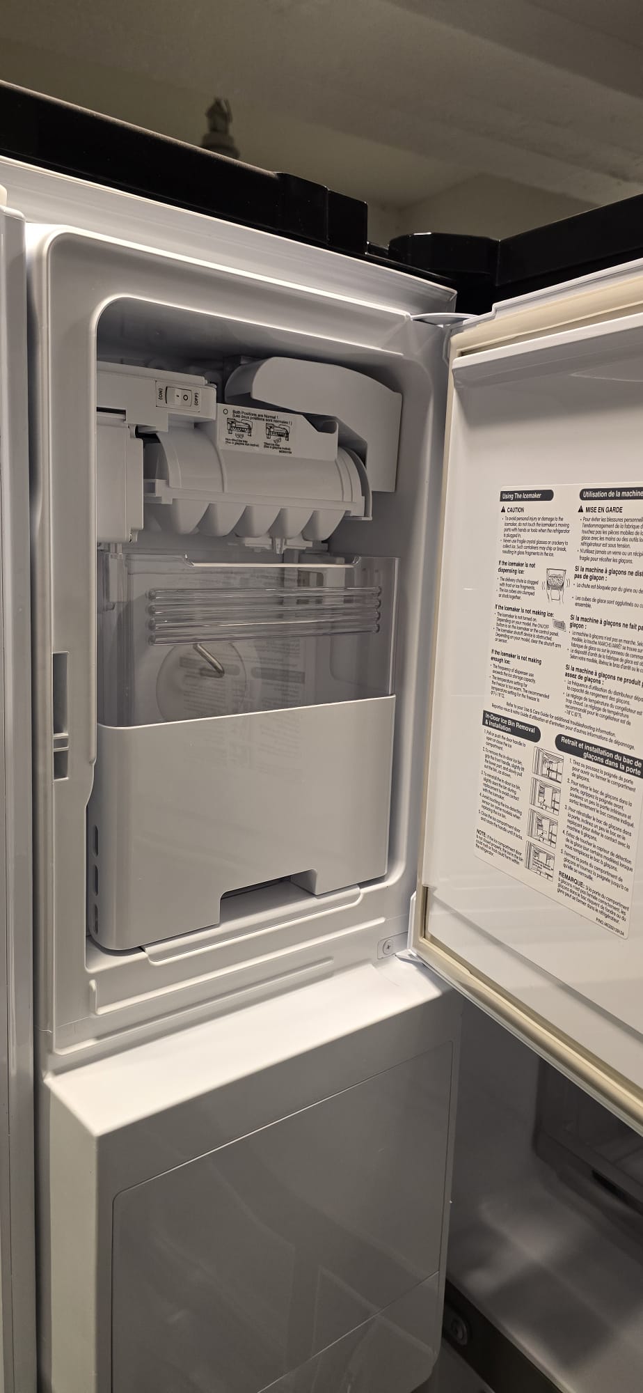 LG GMX844MCKV Kühl-Gefrier-Kombination (Neu mit Transportschaden)