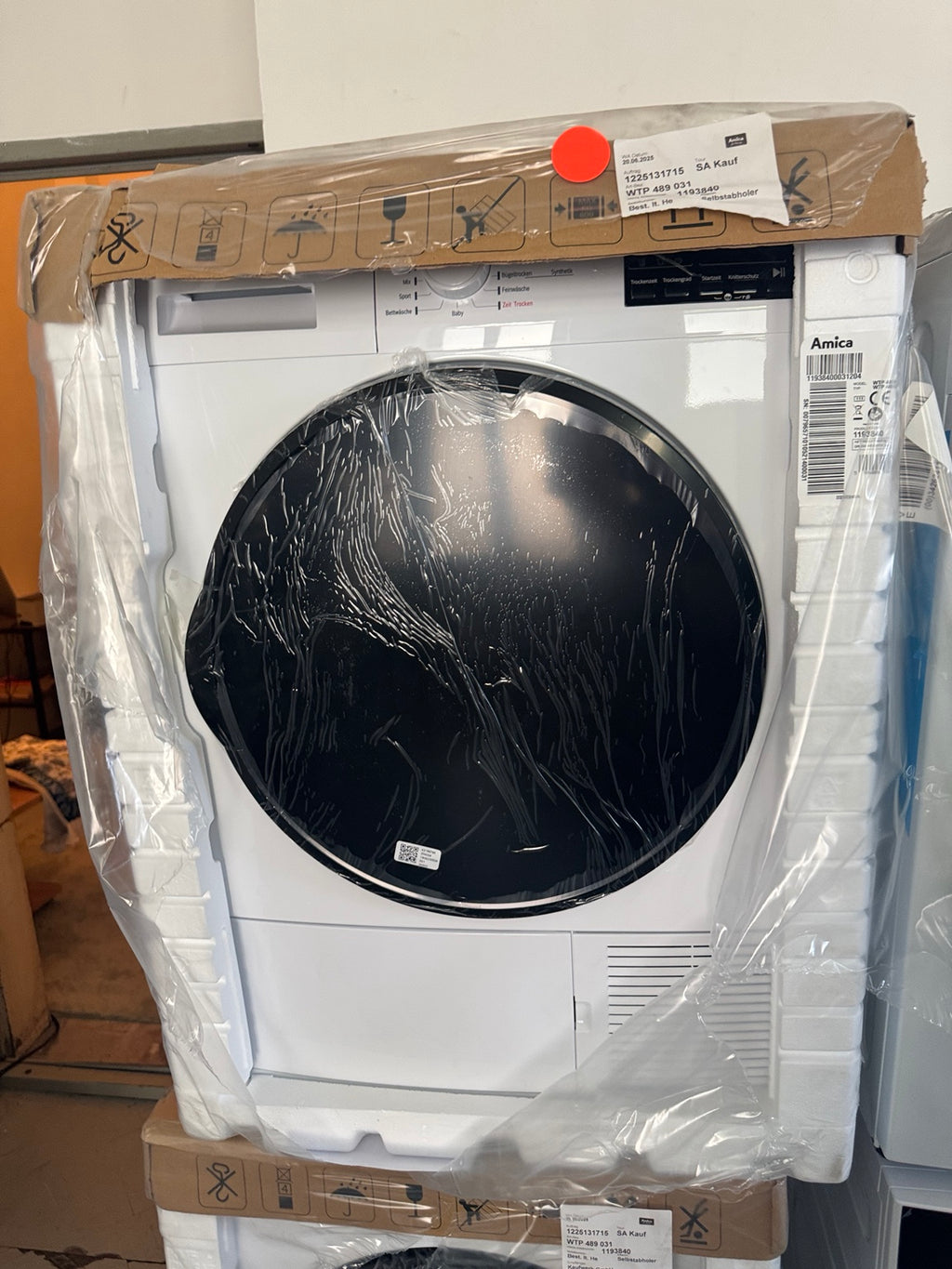 Amica Wärmepumpentrockner 8 kg – Neu