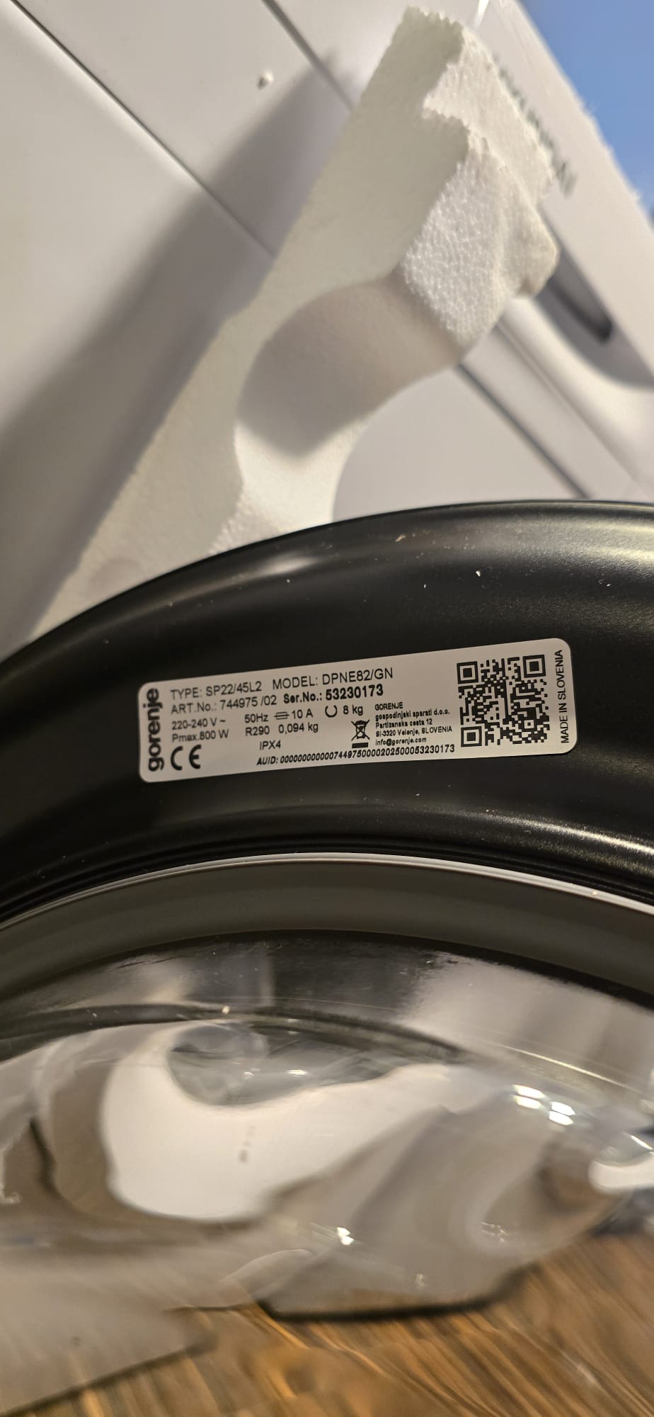 Gorenje DPNE82/GN Wärmepumpentrockner (Neuware)
