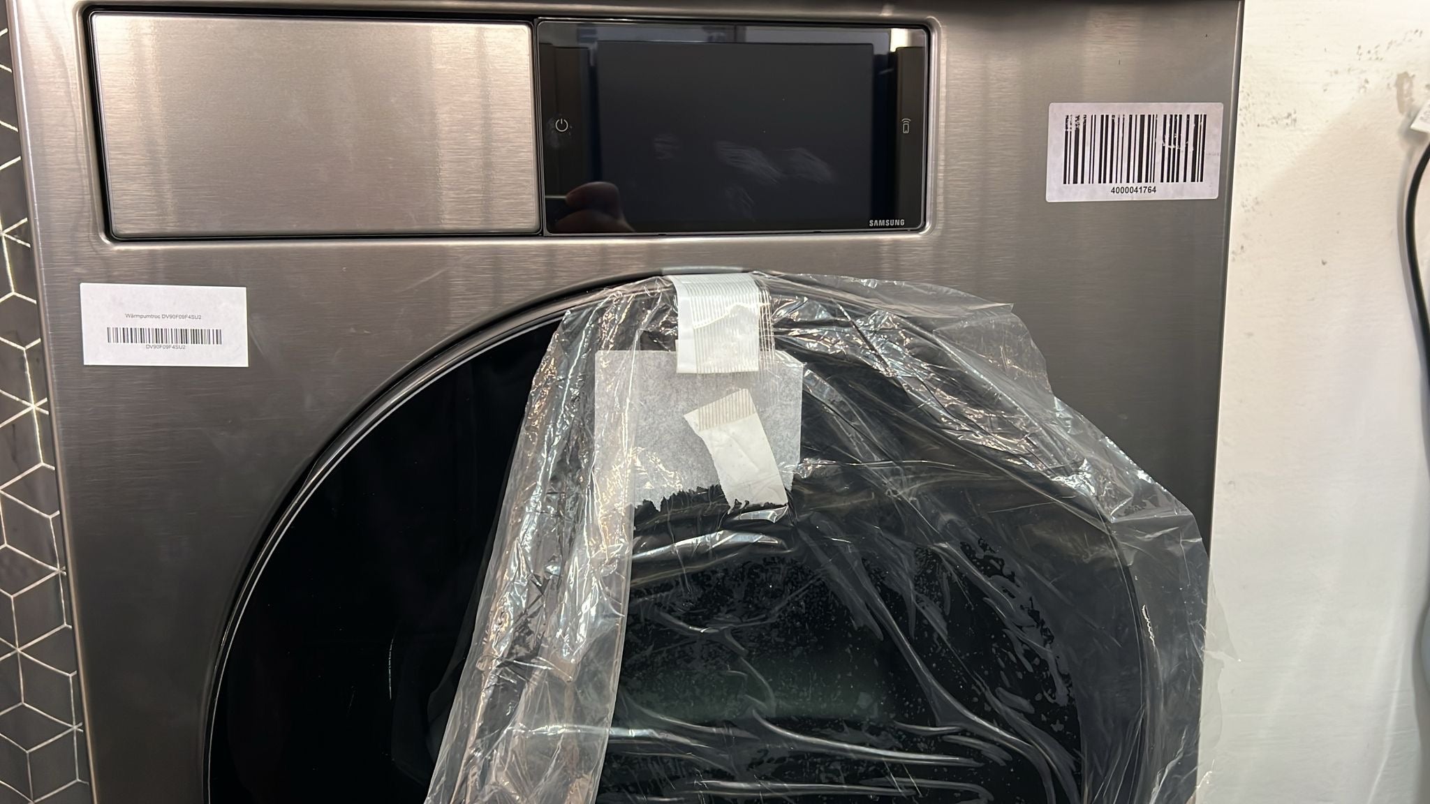 Samsung Wärmepumpentrockner DV90F09F4S – 9 kg, A+++, WiFi, Edelstahl | Neuware mit 2 Jahren Garantie