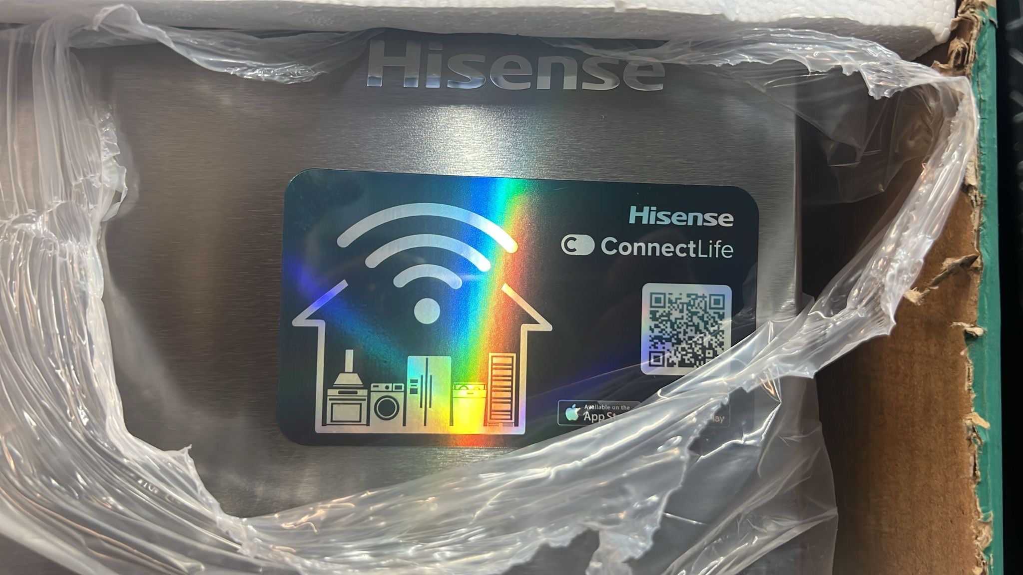 Hisense Side-by-Side Kühlschrank mit ConnectLife