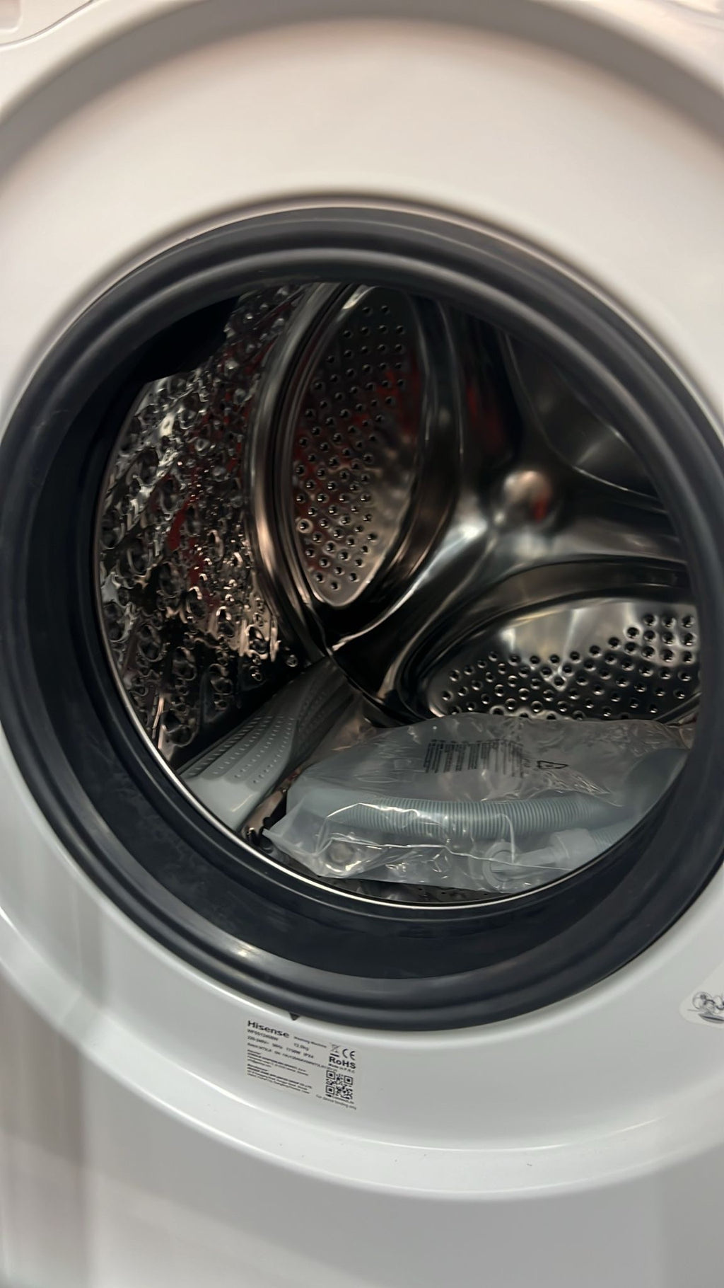 Hisense Waschmaschine 12 kg – Auto Dosing, A-Klasse, WiFi | Neuware mit 2 Jahren Garantie