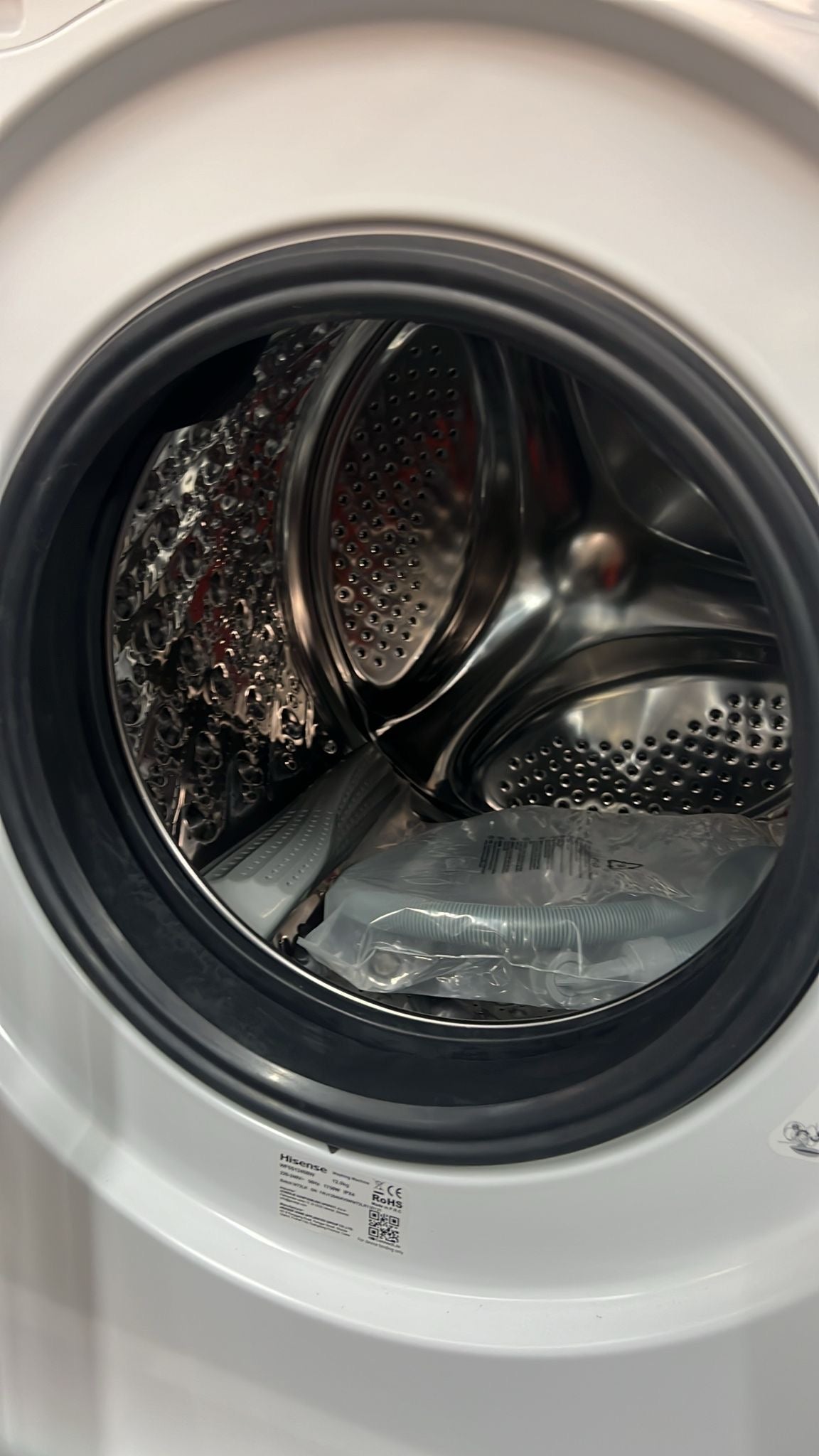Hisense Waschmaschine 12 kg – Auto Dosing, A-Klasse, WiFi | Neuware mit 2 Jahren Garantie