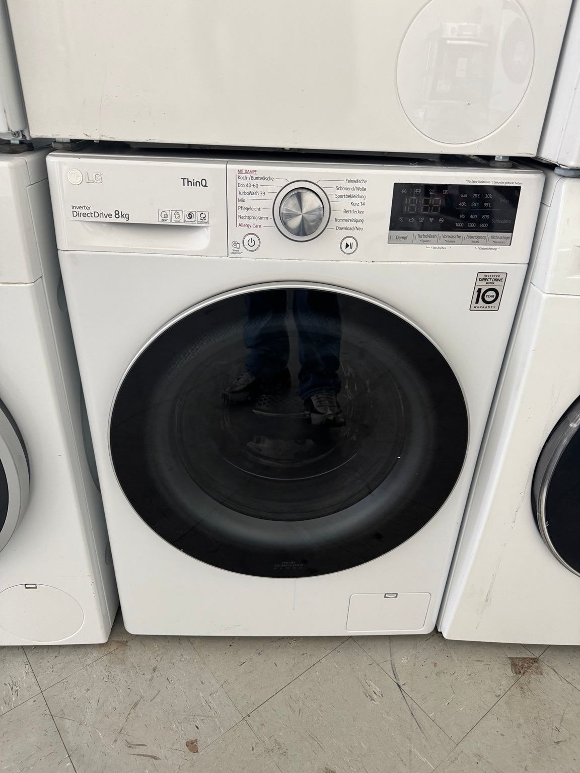 8 KG LG ThinQ Waschmaschine – Kaum Benutzt