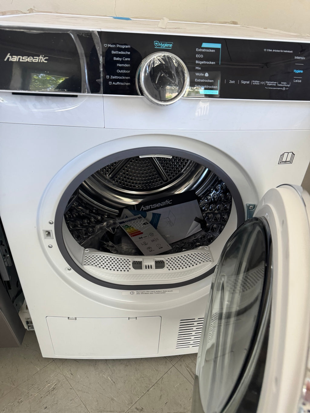 8 KG Hanseatic Wärmepumpentrockner – Komplett Neu