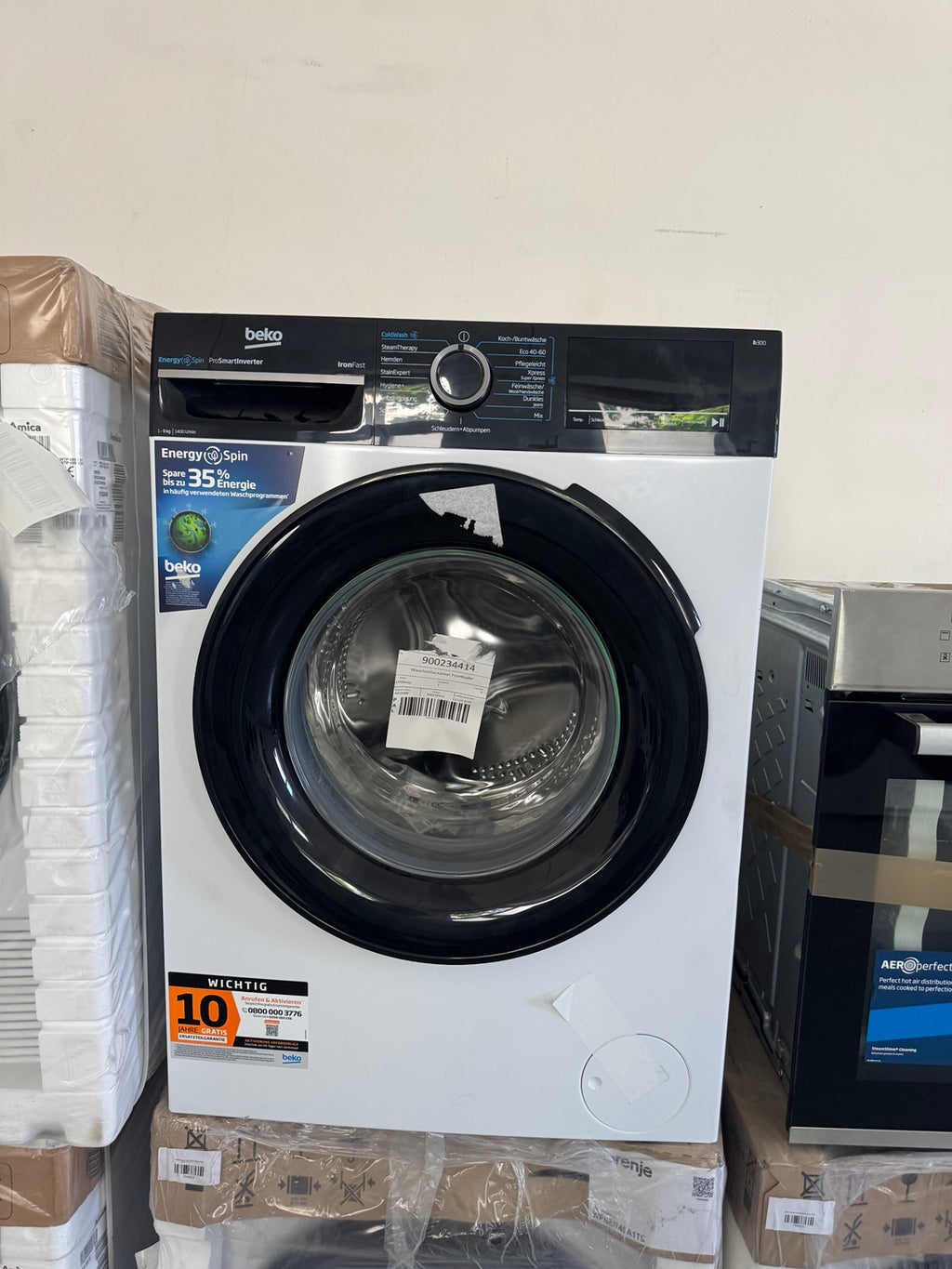 10 KG Beko Waschmaschine – Komplett Neu