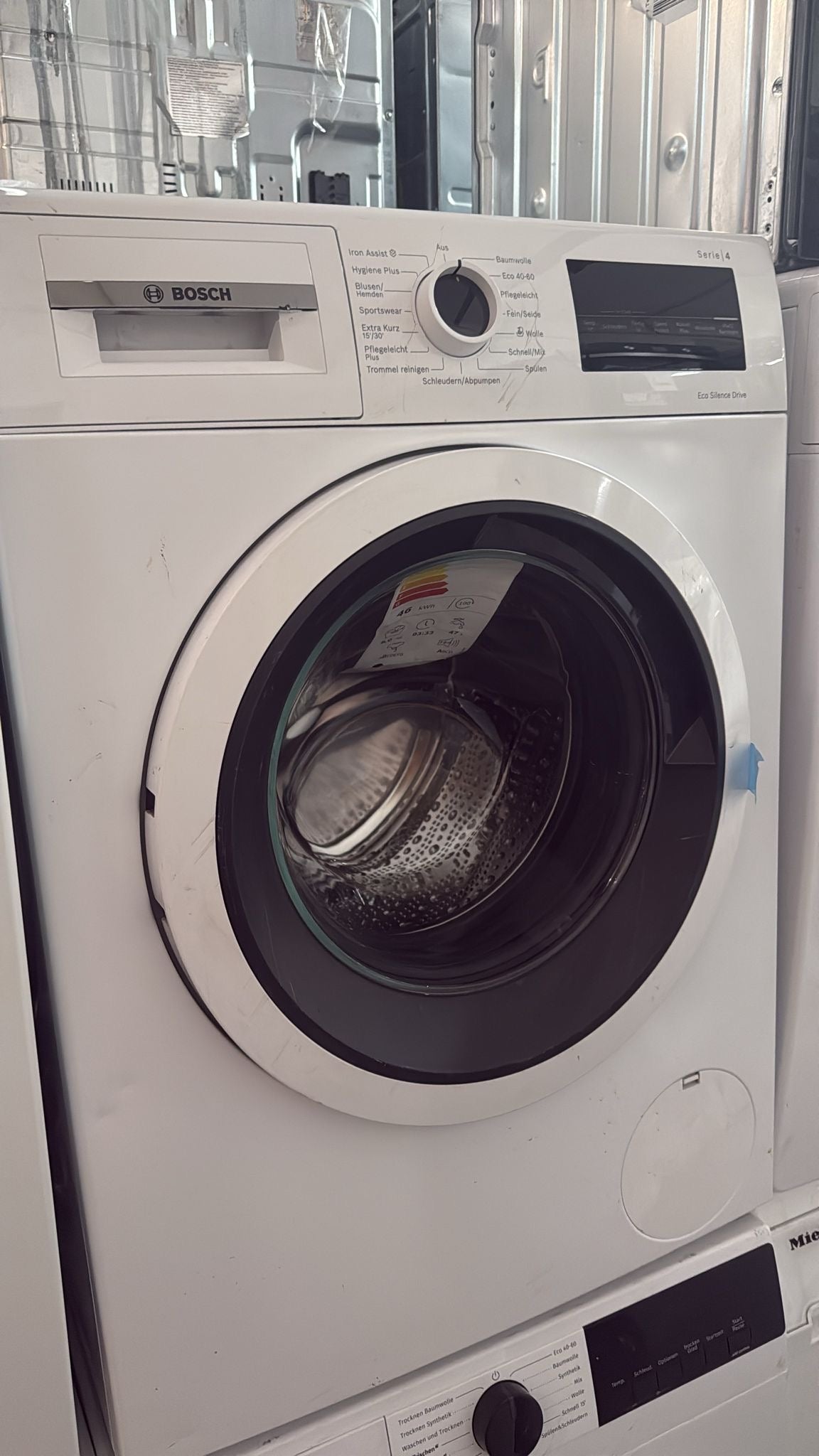 Bosch series 4 Waschmaschine – EcoSilence Drive · 8–9 kg (Neue Modell) · Energieeffizient & Leise