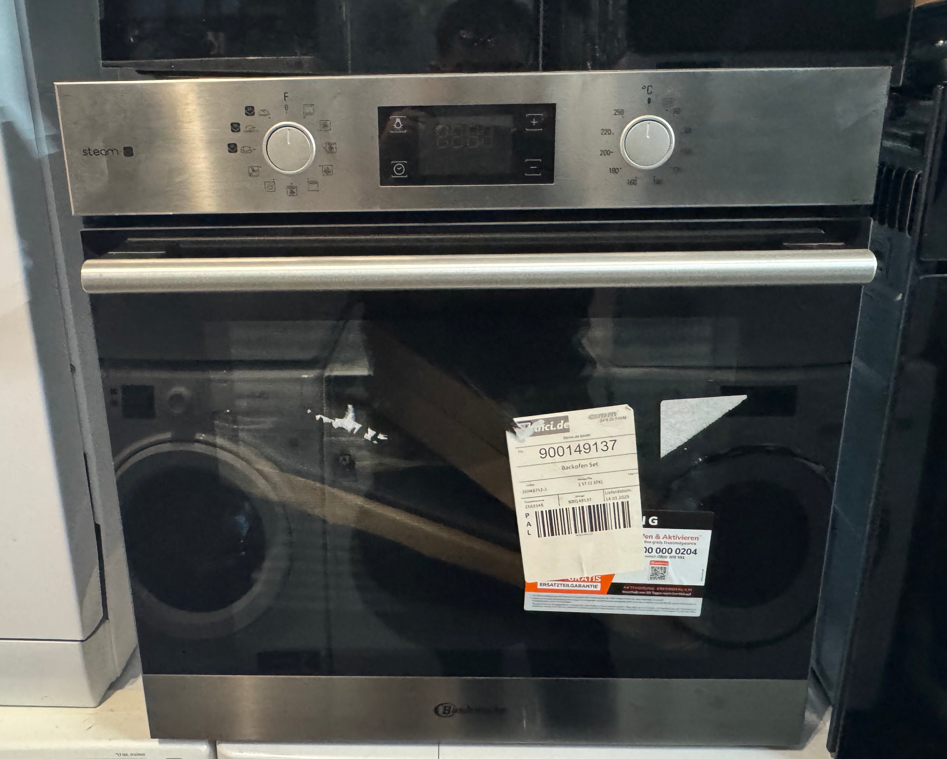 Bauknecht Einbau-Backofen Steam – Dampfgaren & Heißluft Plus, 71 Liter Kapazität