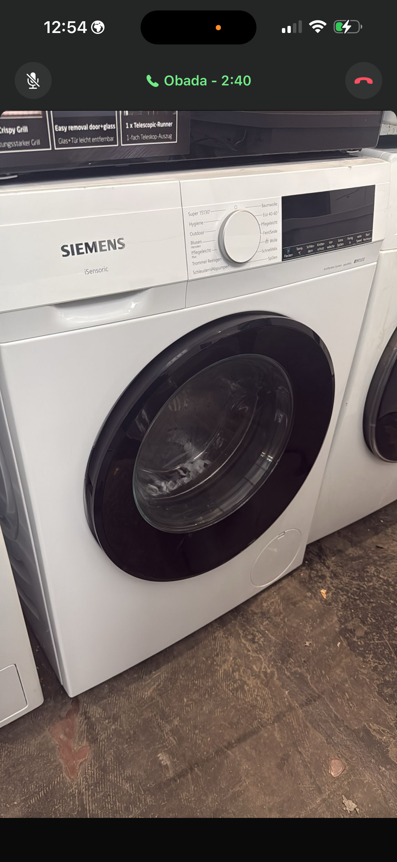 Siemens iSensoric – Frontlader Waschmaschine · Neuware · Energieeffizient & Leise ( Neue )