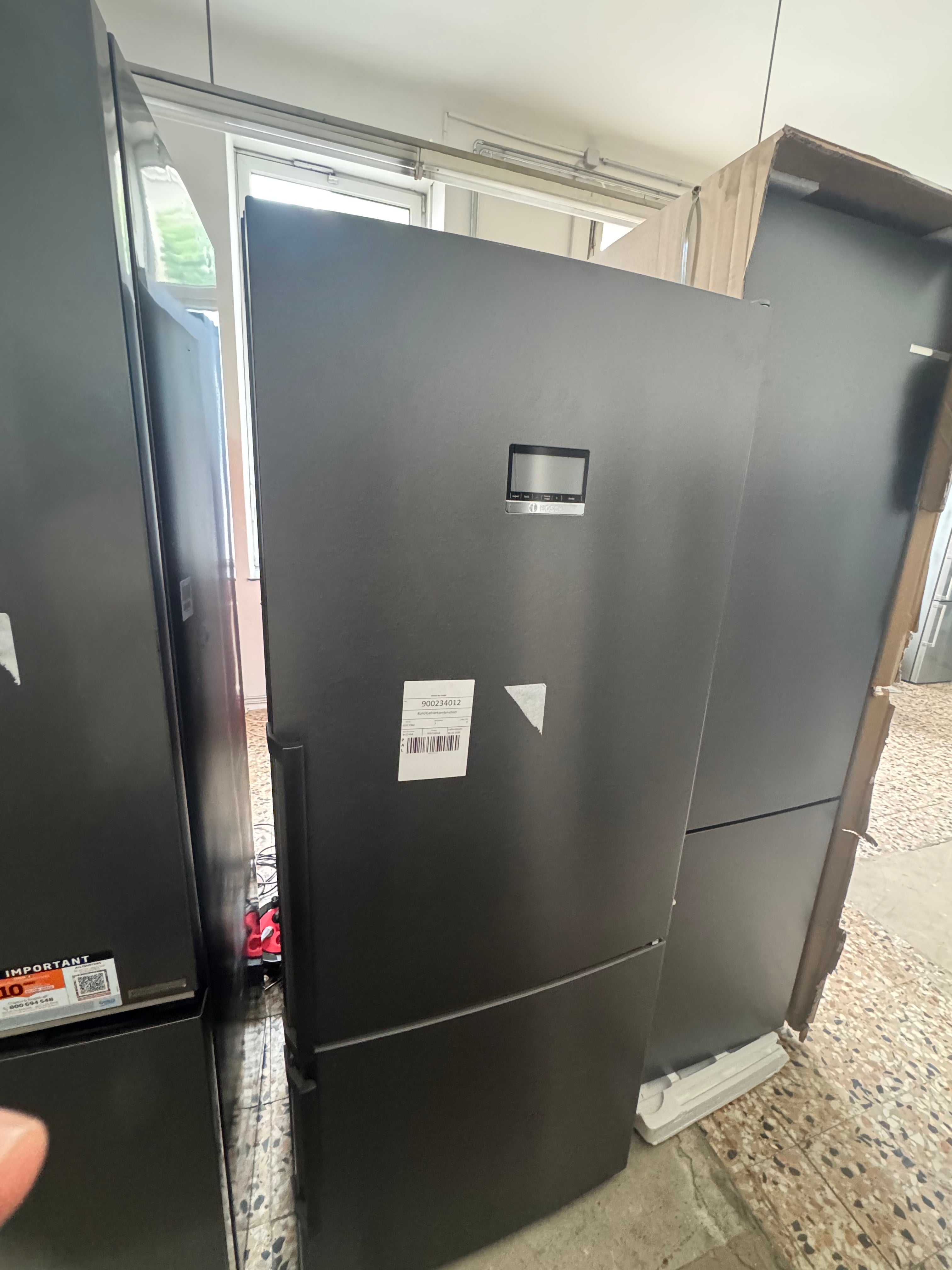 BOSCH KGN49AIBT Serie 6 Kühl- und Gefrierkombination (B, 440 l, 2030 mm hoch, Standgerät, No Frost
